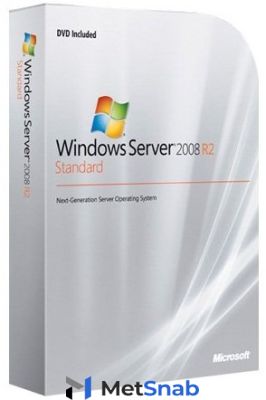 Microsoft Windows Server 2008 Standard R2 w/SP1 x64 English 1pk DSP OEI DVD 1-4CPU 5 Clients