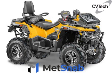 Квадроцикл Stels ATV 850G Guepard Trophy PRO EPS CVTech Желтый