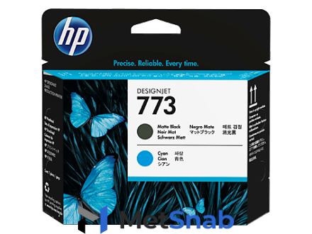 Печатающая головка HP C1Q20A №773 Matte Black and Cyan