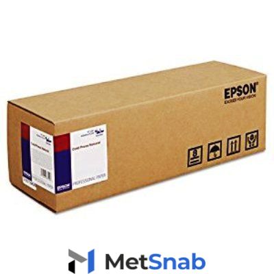 Бумага для плоттеров А2 матовая Epson Hot Press Natural 432мм х 15м, 300г/кв.м, C13S042323