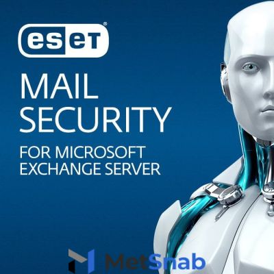 Защита почтовых серверов Eset Mail Security для Microsoft Exchange Server для 109 почтовых ящиков