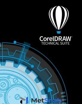 Право на использование (электронно) Corel CorelDRAW Technical Suite 2020 Enterprise License (includes 1 Year CorelSure Maintenance)(51-250)