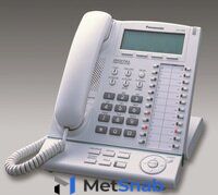 Цифровой системный телефон Panasonic KX-T7636RU Чёрный