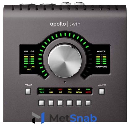 Внешняя звуковая карта Universal Audio Apollo Twin MKII QUAD