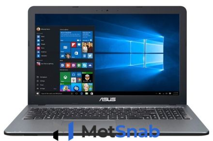 Ноутбук ASUS VivoBook R540UB-GQ980T (Intel Pentium 4417U 2300 MHz/15.6"/1366x768/4GB/512GB HDD/DVD нет/NVIDIA GeForce MX110/Wi-Fi/Bluetooth/Windows 10 Home)