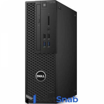 3420-9488 Dell Precision T3420 SFF i5-6500 (3.2GHz) QC 6M, 8GB (1*8GB) 2133MHz DDR4 Non-ECC, 1TB SATA 7.2k HDD 3.5", Integrated Intel AHCI SATA controller, Intel HD 530, Audio, RUS/LAT QWERTY Dell-KB216 keyboard, optical mouse