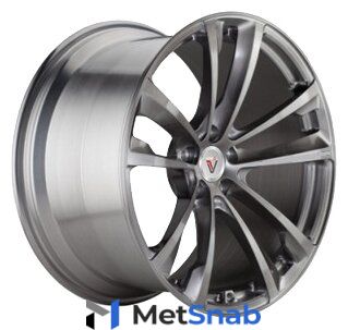 Колесный диск Vissol F-681 9x22/5x108 D73.1 ET32 Gloss Graphite