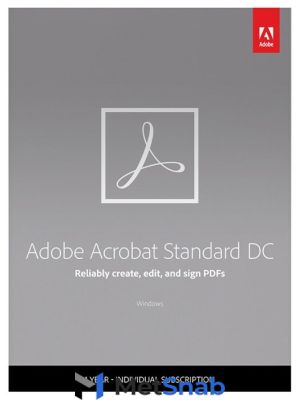 Подписка (электронно) Adobe Acrobat Standard DC for enterprise 1 User Level 2 10-49, 12 Мес.