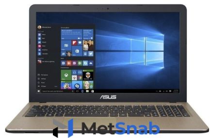 Ноутбук ASUS VivoBook A540BA-DM683T (AMD A6 9225 2600MHz/15.6"/1920x1080/4GB/256GB SSD/DVD нет/AMD Radeon R4/Wi-Fi/Bluetooth/Windows 10 Home)