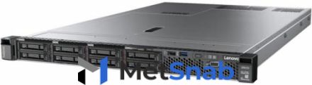 Сервер Lenovo SR570 7Y03A01FEA , 1x 4116 12C 85W 2.1GHz, 1x 16GB (2Rx8), 1x RAID 930-8i 2GB, Open bay 8/8 HS SFF, No Eth, 1x PCIe x8 / 1x PCIe x16, 1x