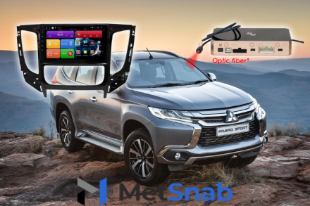 Штатное головное устройство RedPower 51424 R IPS DSP для Mitsubishi Pajero Sport на android 8.1