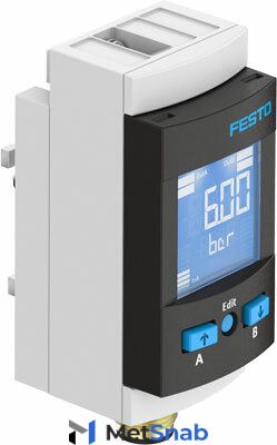 Датчик давления Festo SPAU-P10R-MS4-F-L-PNLK-PNVBA-M8D