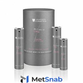 Janssen Platinum Care - Набор Face Care с пептидами и коллоидной платиной, Набор 3 поз.