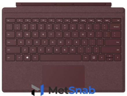 Клавиатура Microsoft Surface Pro Signature Type Cover Burgundy