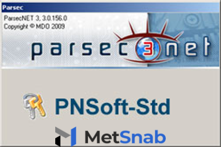 Программное обеспечение Parsec PNSoft08-PNSoft32