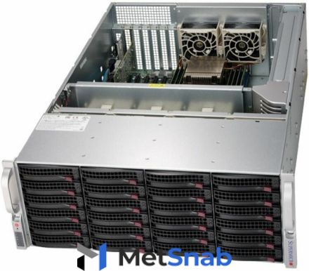 SSG-6049P-E1CR24L Сервер SuperMicro SuperStorage 4u nocpu(2)