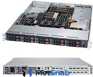 Серверная платформа 1U Supermicro SYS-1028R-WTR