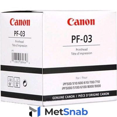 Печатающая головка Canon PF-03 для Canon iPF500/600/610/700/710/5100/6100/8000/9000/9100 2251B001