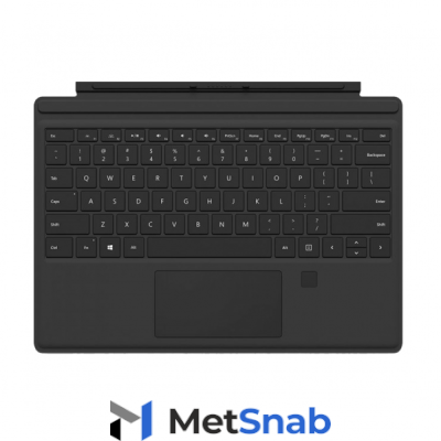 Чехол-клавиатура Microsoft Surface Pro 4/5/6/7 Type Cover Fingerprint ID (Black) GK3-00001