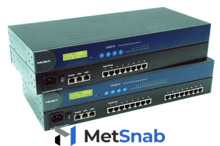 Сервер MOXA CN2610-8 8 Port Dual-LAN RS-232 Servers