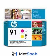 Печатающая головка HP 91 Magenta and Yellow для Designjet Z6100 Photo Printer