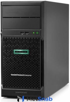 Сервер HPE ProLiant ML30 Gen10 (P16928-421) E-2224 Hot Plug Tower(4U)/Xeon4C 3.4GHz(8MB)/1x16GB2UD_2666/S100i(ZM/RAID 0/1/10/5)/noHDD(4)LFF/noDVD/iLOs
