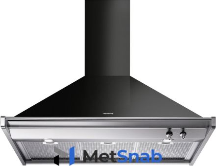 Каминная вытяжка smeg KD 90 HNE