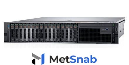 Сервер Dell PowerEdge R740 Silver 4210 1x16Gb 6x600Gb 15K SAS H730p