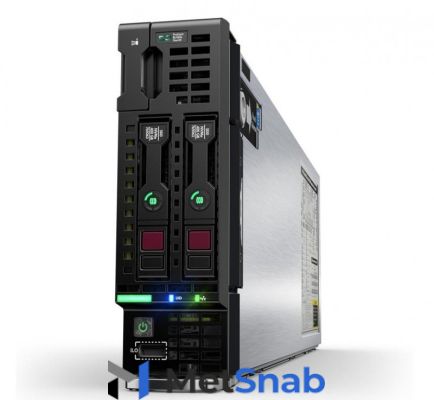 Блейд-сервер 863445-B21 HPE ProLiant BL460c Gen10/Silver 4108/2x8Gb/S100i/SFF