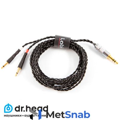 Кабель Labkable Silver Black for SOUND WARRIOR SW-HP10 SW-HP20 to jack 3.5mm