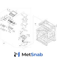 ЗИП Kyocera 302MV94240 Плата панели управления PARTS PWB PANEL MAIN ASSY SP для TASKalfa 2550ci