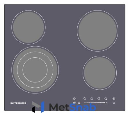 Электрическая варочная панель Kuppersberg ECS 603 GR