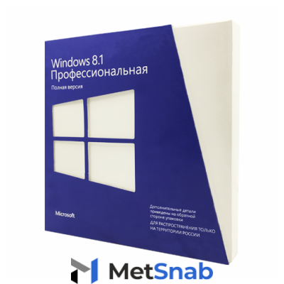 Операционная система Microsoft Windows 8.1 Professional 32-bit/64-bit Russian DVD (FQC-07349)