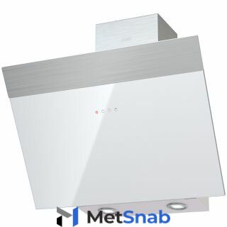 Каминная вытяжка Krona KRISTEN S 600 white/inox