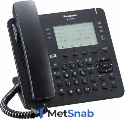 IP-телефон Panasonic (KX-NT630RU-B)