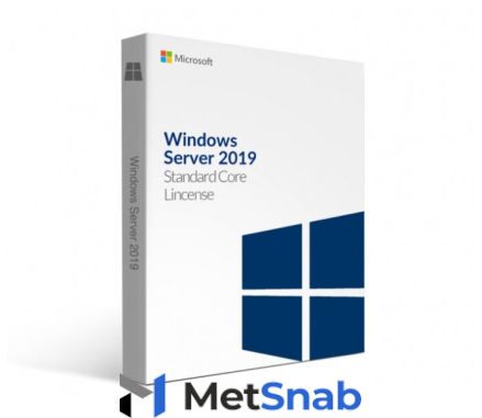 Microsoft P73-07680 Windows Server Standard 2019 English 64-bit Russia Only DVD 5 Clt 16 Core License