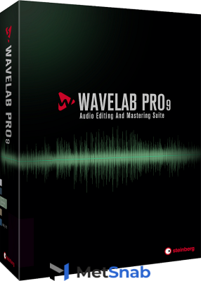 Steinberg WaveLab Pro 9 EE Программа для редактирования многоканального аудио, мастеринга и создания аудио-CD, DVD. Образовательная версия.
