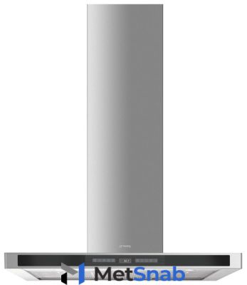 Каминная вытяжка smeg KSE 912 NX