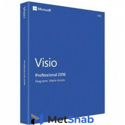 Microsoft Visio 2016 Professional ESD D87-07114