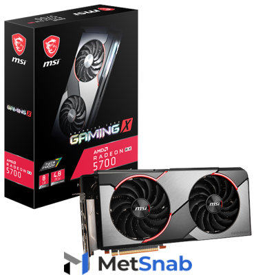 Видеокарта MSI Radeon RX 5700 1610MHz PCI-E 4.0 8192Mb 14000MHz 256 bit 3xDisplay HDMI HDCP GAMING X