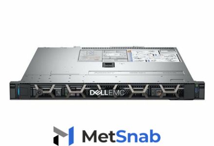 Сервер Dell PowerEdge R240/ 1U/ 4LFF/ E-2124 (3.30GHz/ 8M/ 4C/ 71W) / noMemory / S140 SATA/ DVD/ noHDD / 2xGE LOM/ iDRAC9 Exp/ 250W/ Bezel/ Rails/ 3YBWNBD R240-7631-01