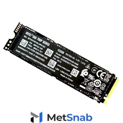 INTEL 760p Series M.2 2280, PCI-E x4, NVMe [SSDPEKKW512G8XT] 512Гб