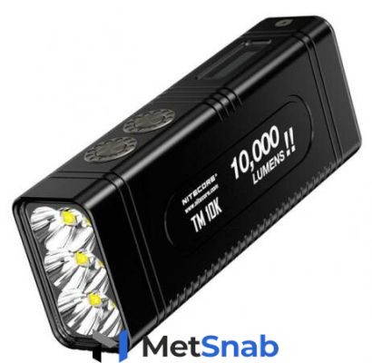 Фонарь ручной Nitecore TM10K чёрный 17683