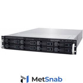 Серверная платформа ASUS RS720-E9-RS8 (90SF0081-M00550), 2U, 2 x LGA3647, Intel C621, 24 x DDR4, 8 x 2.5"/3.5" SATA, Gigabit Ethernet (1000 Мбит/с), 800 Вт