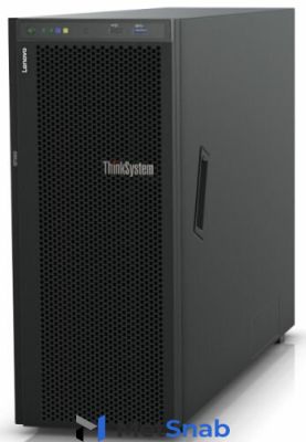 Сервер Lenovo ThinkSystem ST550 7X10A09VEA Tower 4U, 1xXeon Silver 4210 10C(85W/2.2GHz/13,75MB), 1x16GB/2Rx8/2666MHz/1.2V RDIMM, 2x480GB SSD(upto8/20)