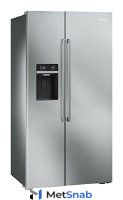 Холодильник smeg SBS63XED