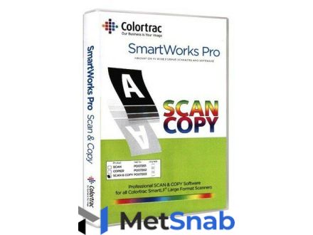 Программное обеспечение Colortrac SmartWorks Pro - SCAN & COPY 09A008