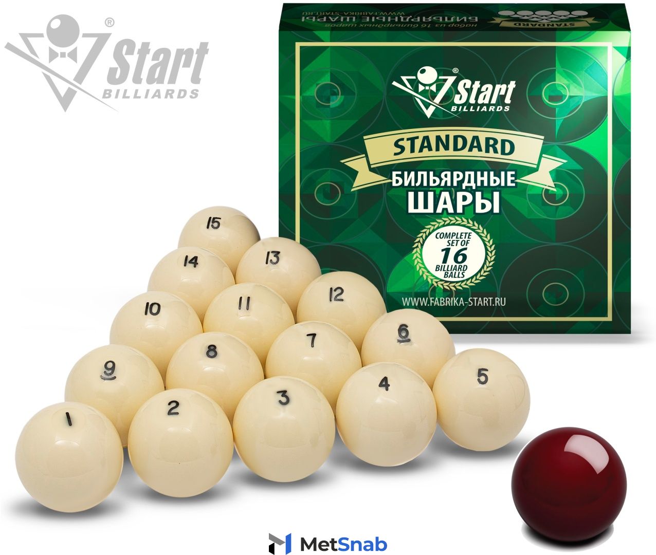 Шары Start Billiards РП 60мм