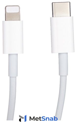 Кабель Apple USB Type-C - Lightning 1 м белый