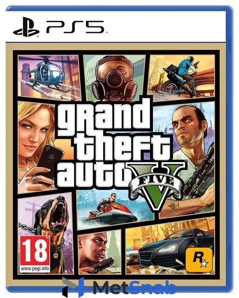 Видеоигра Grand Theft Auto V PS5 RUS